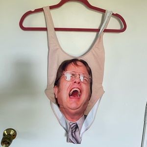 Hilarious Dwight Shrute One Piece Swimsuit
